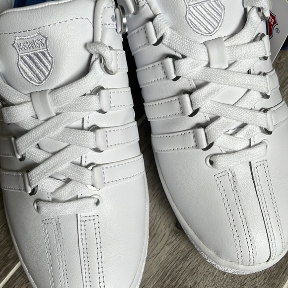 K-Swiss Classic White Sneaker 8 NWT - Picture 14 of 14